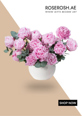 Fresh Peony Vase